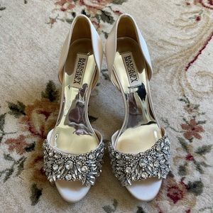 Badgley Mischka jewel shoes